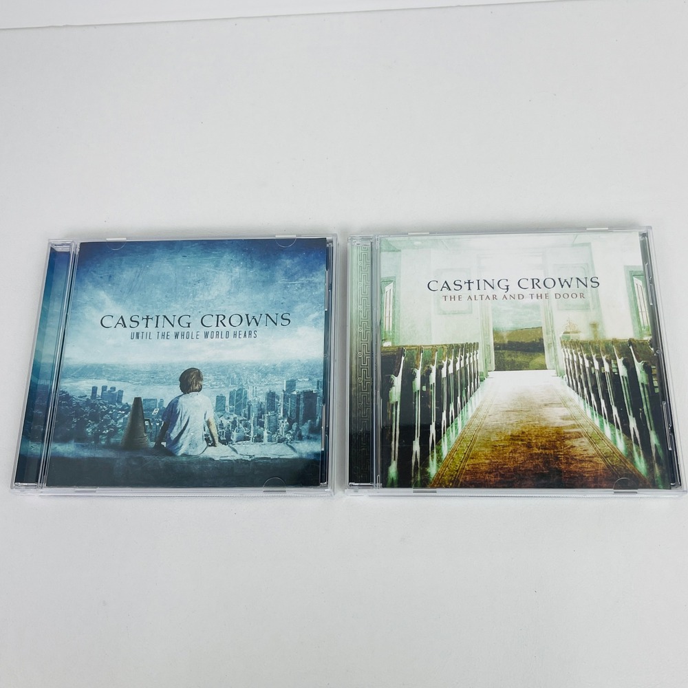 Casting Crowns CD Lot Until the Whole World Hears Altar and the Door CCM Music